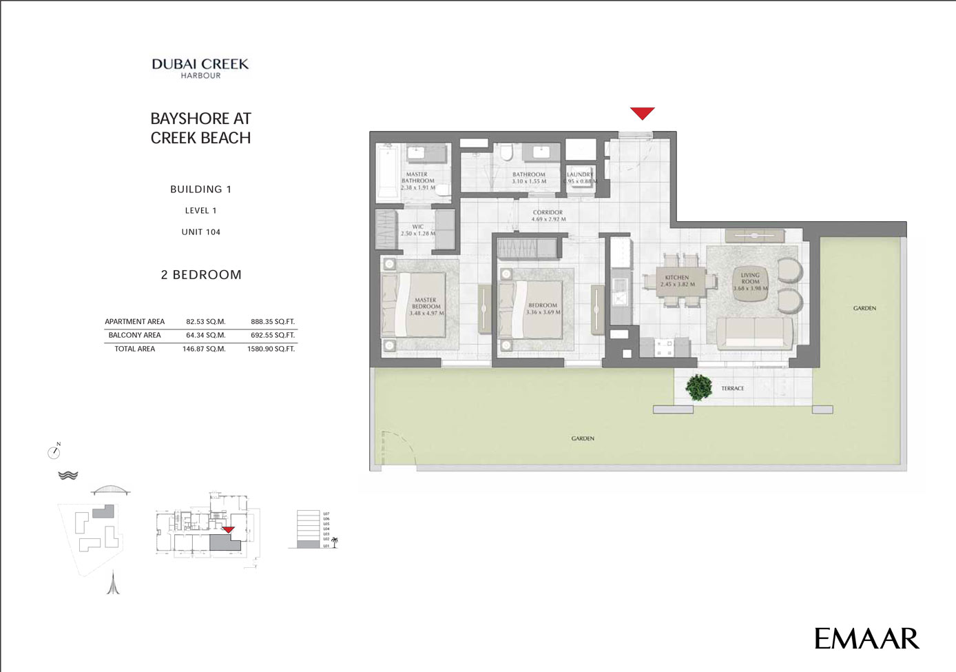 2 Bedroom