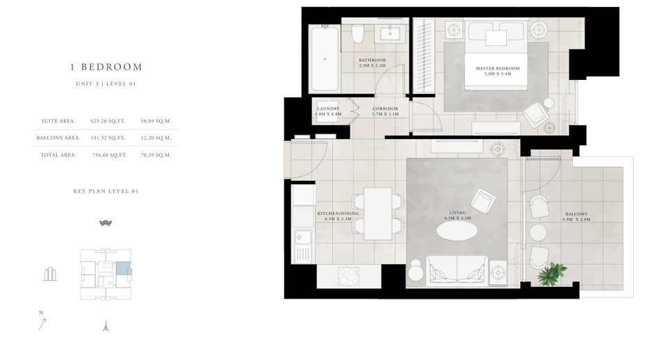 1 Bedroom
