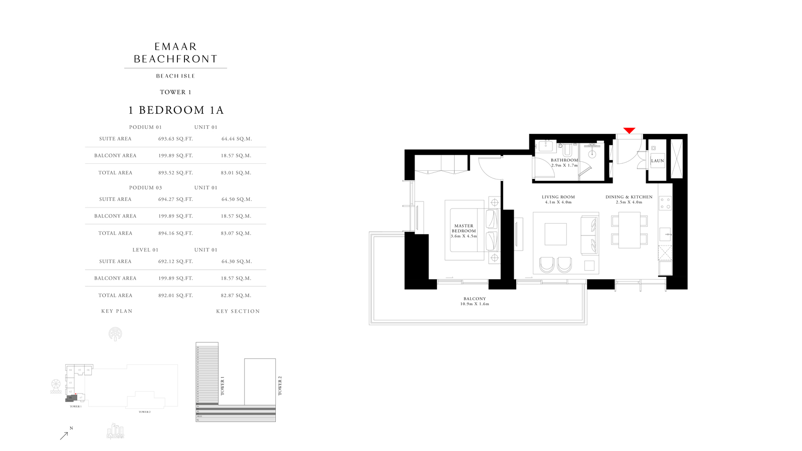 1 Bedroom