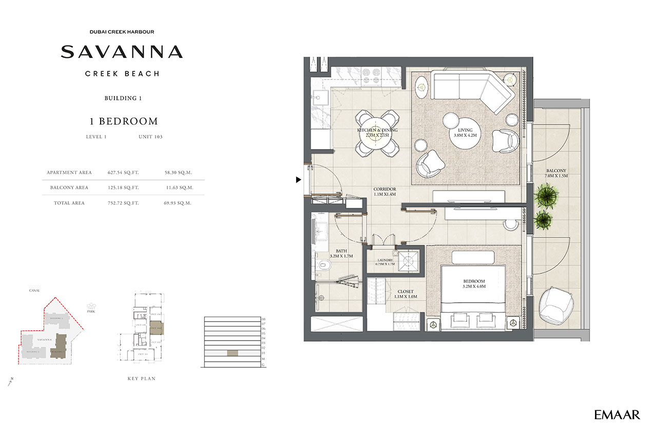 1 Bedroom