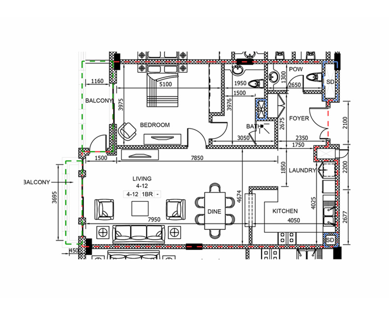 1 Bedroom