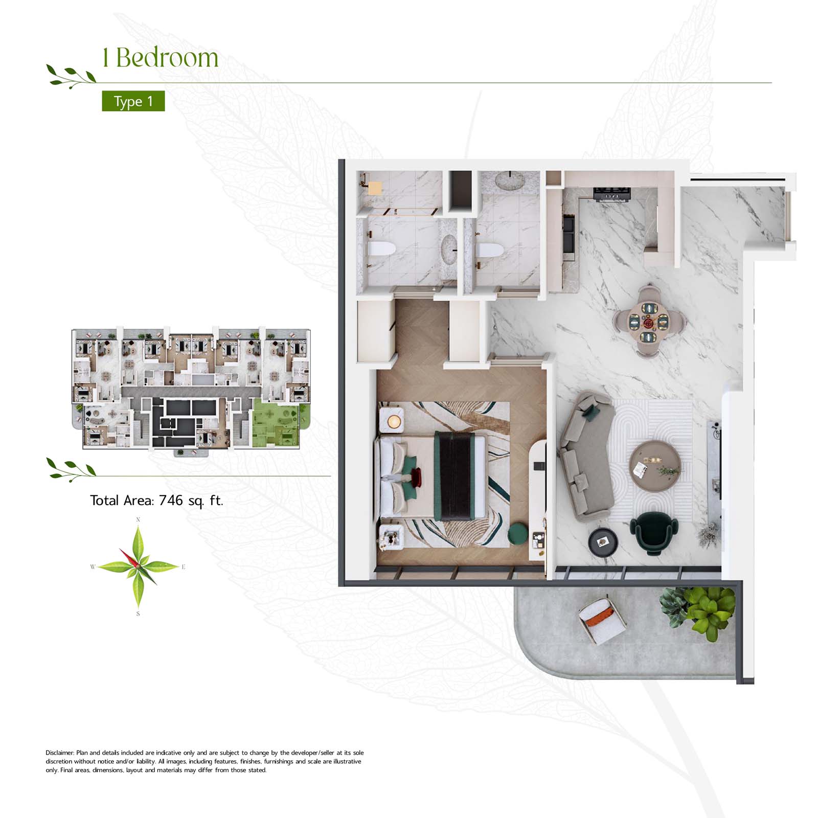 2 Bedroom