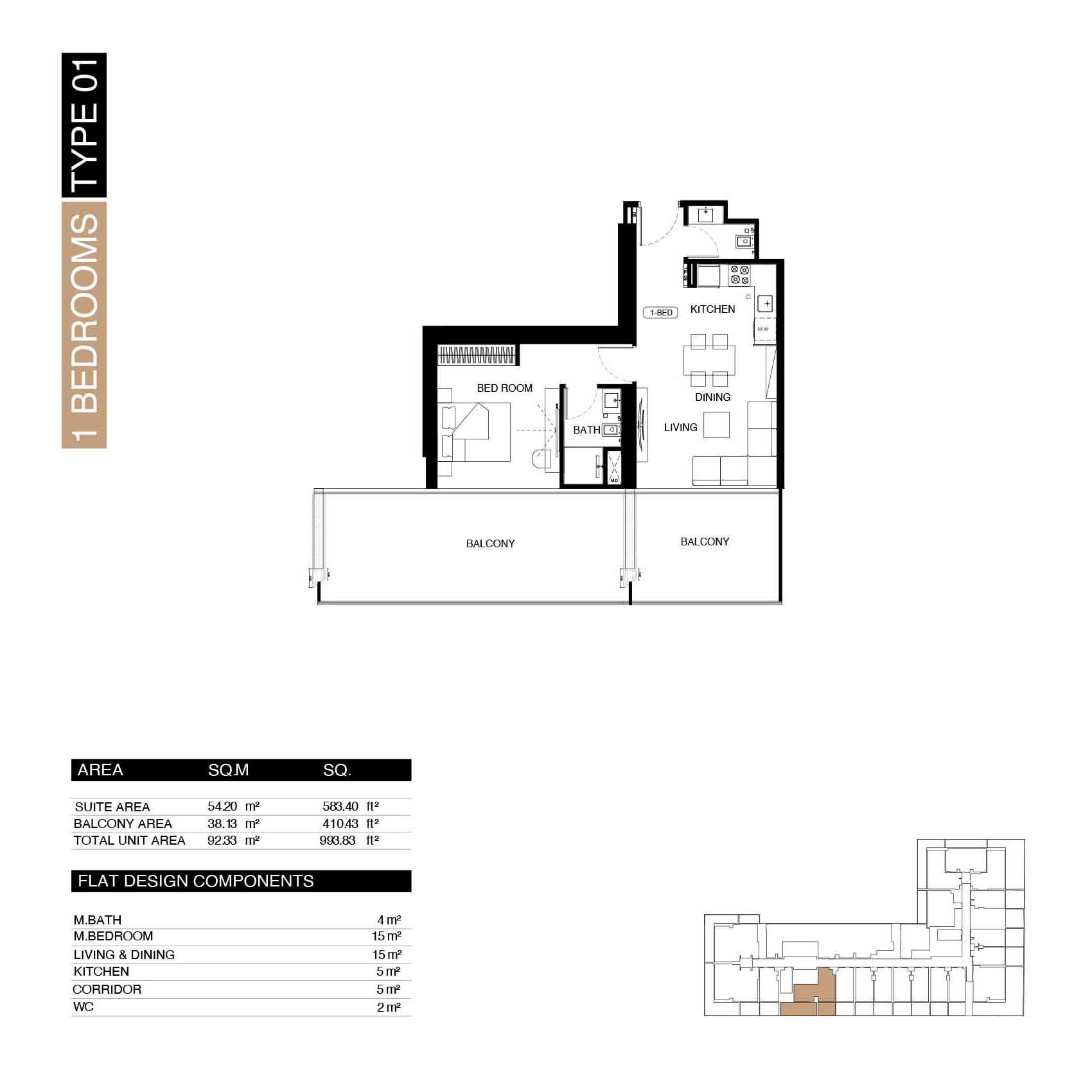 2 Bedroom