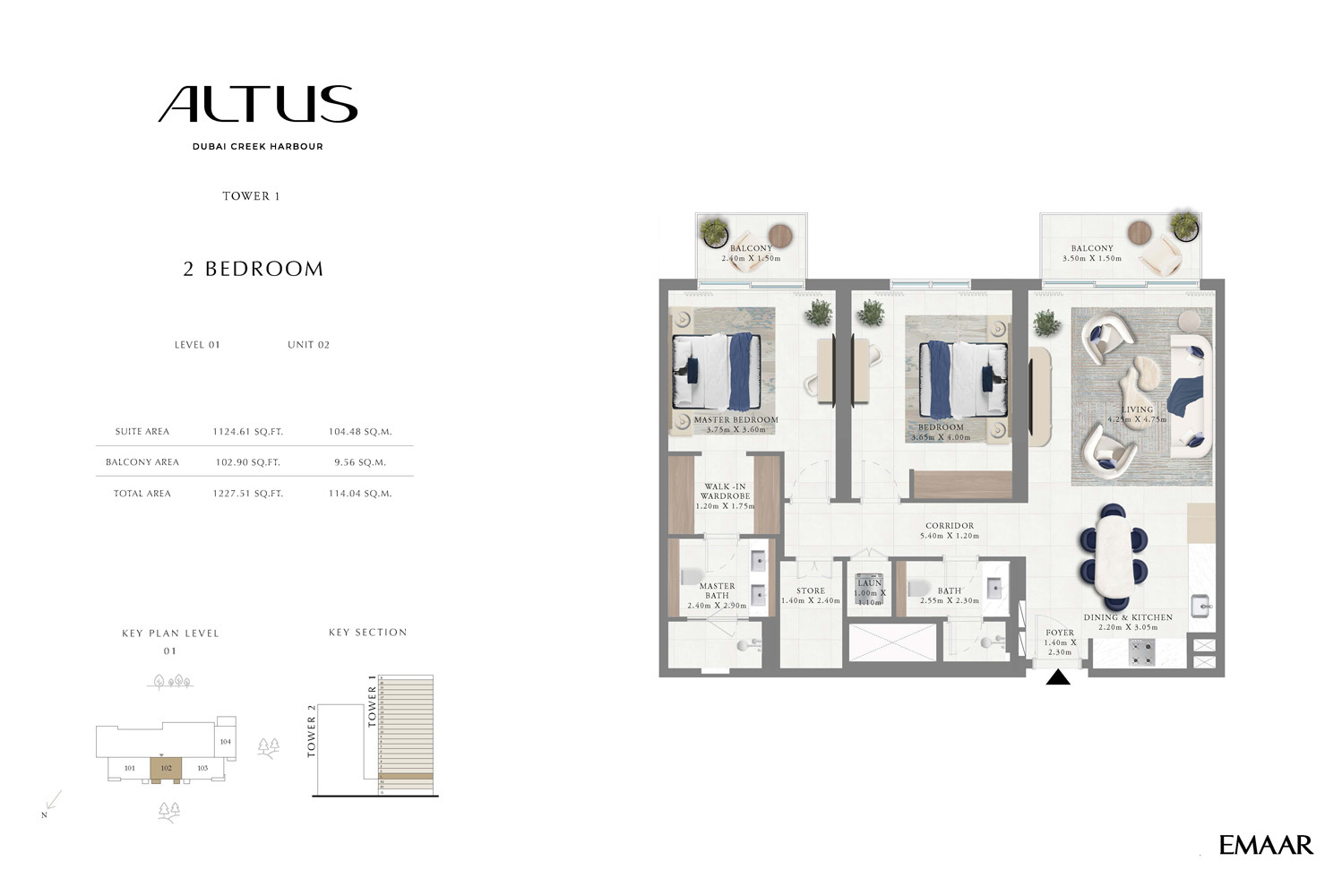 2 Bedroom