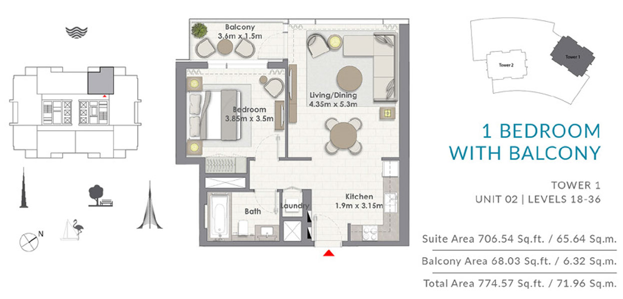 1 Bedroom