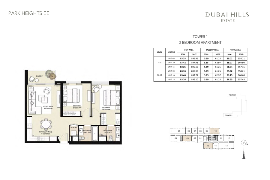 2 Bedroom