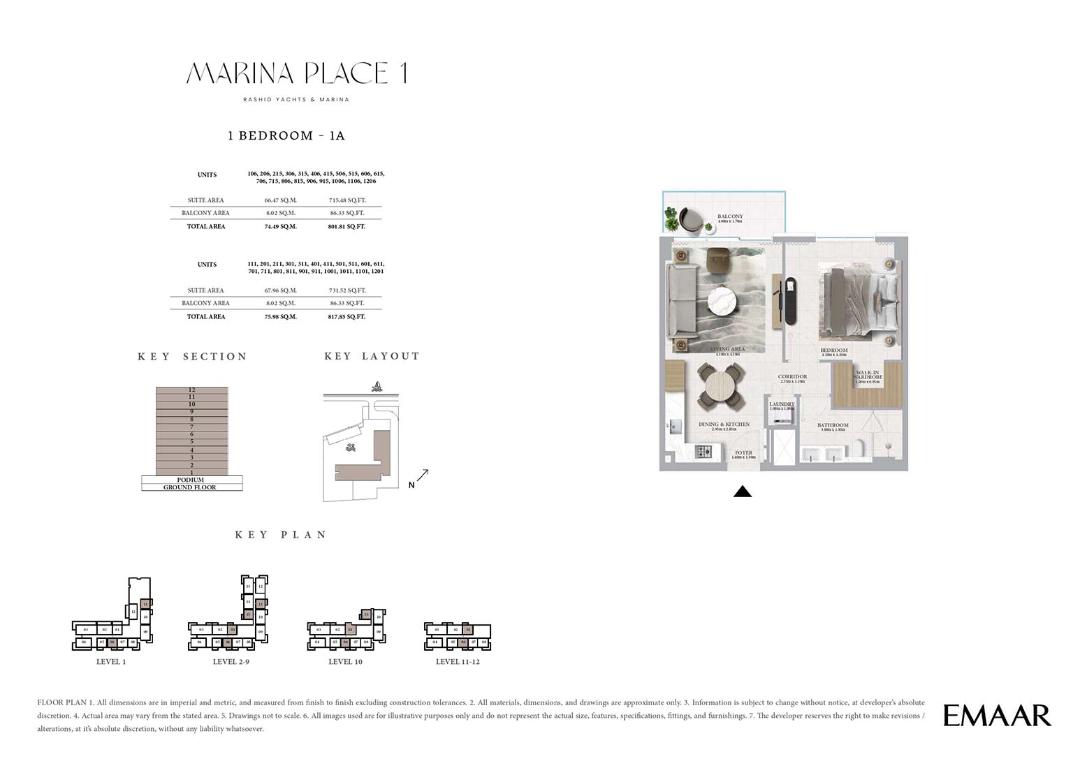 1 Bedroom