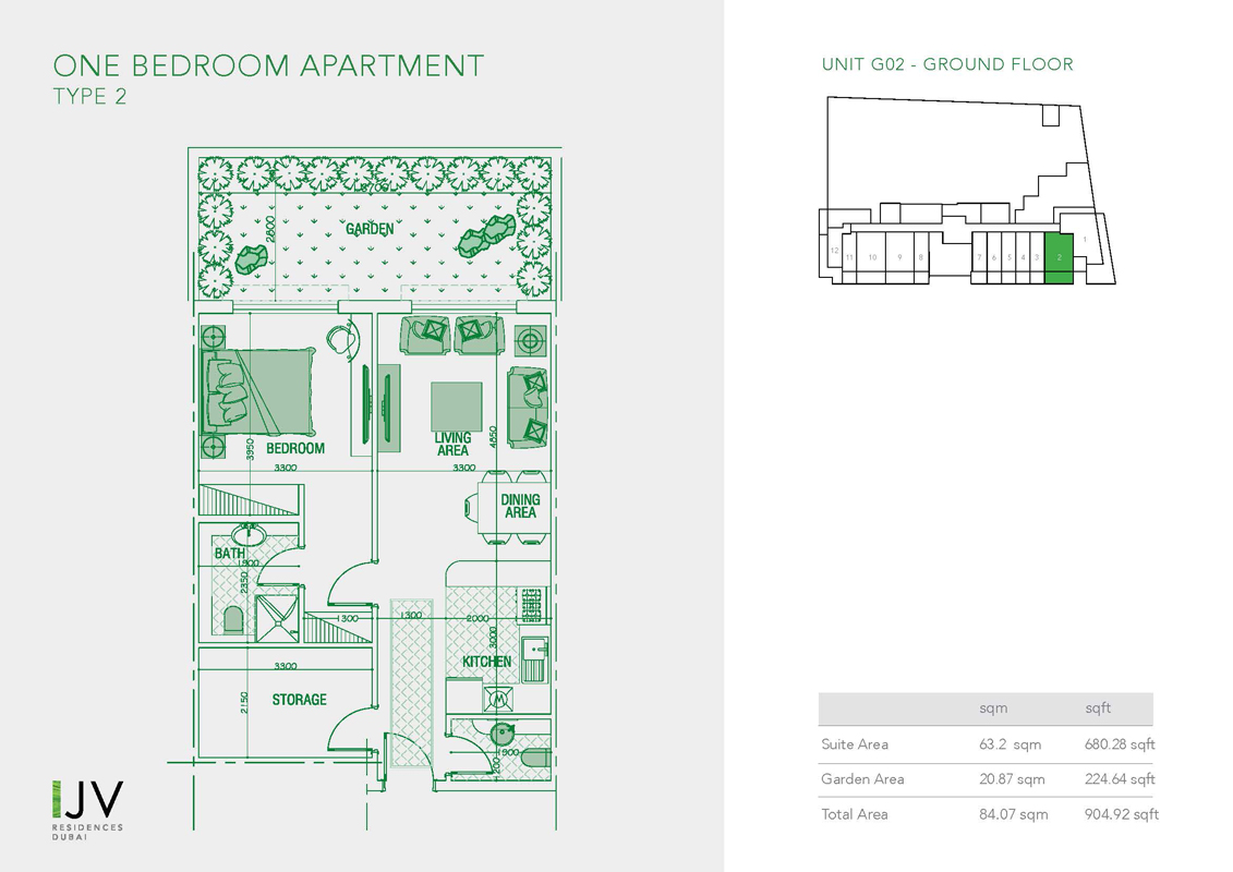 2 Bedroom