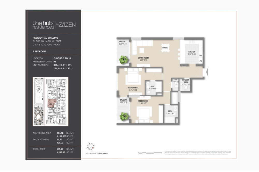 2 Bedroom