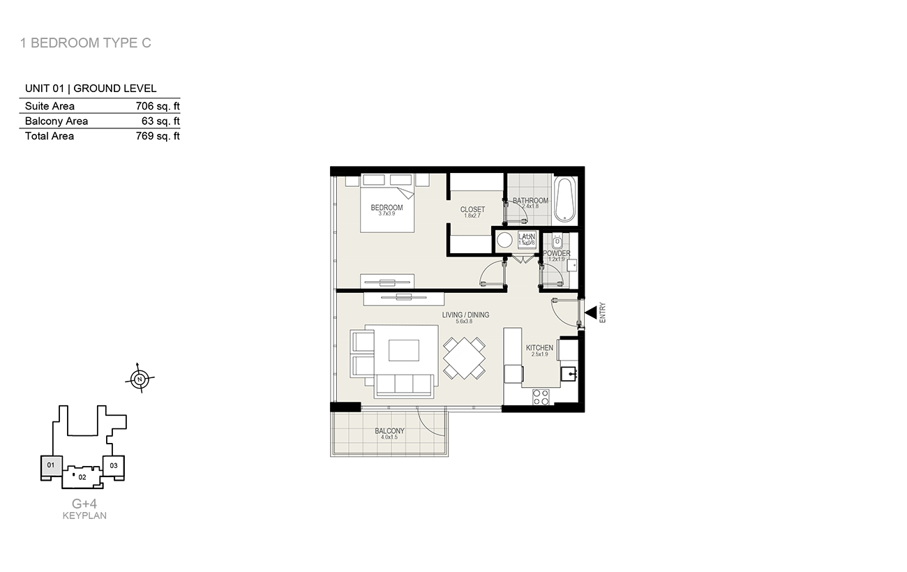 2 Bedroom