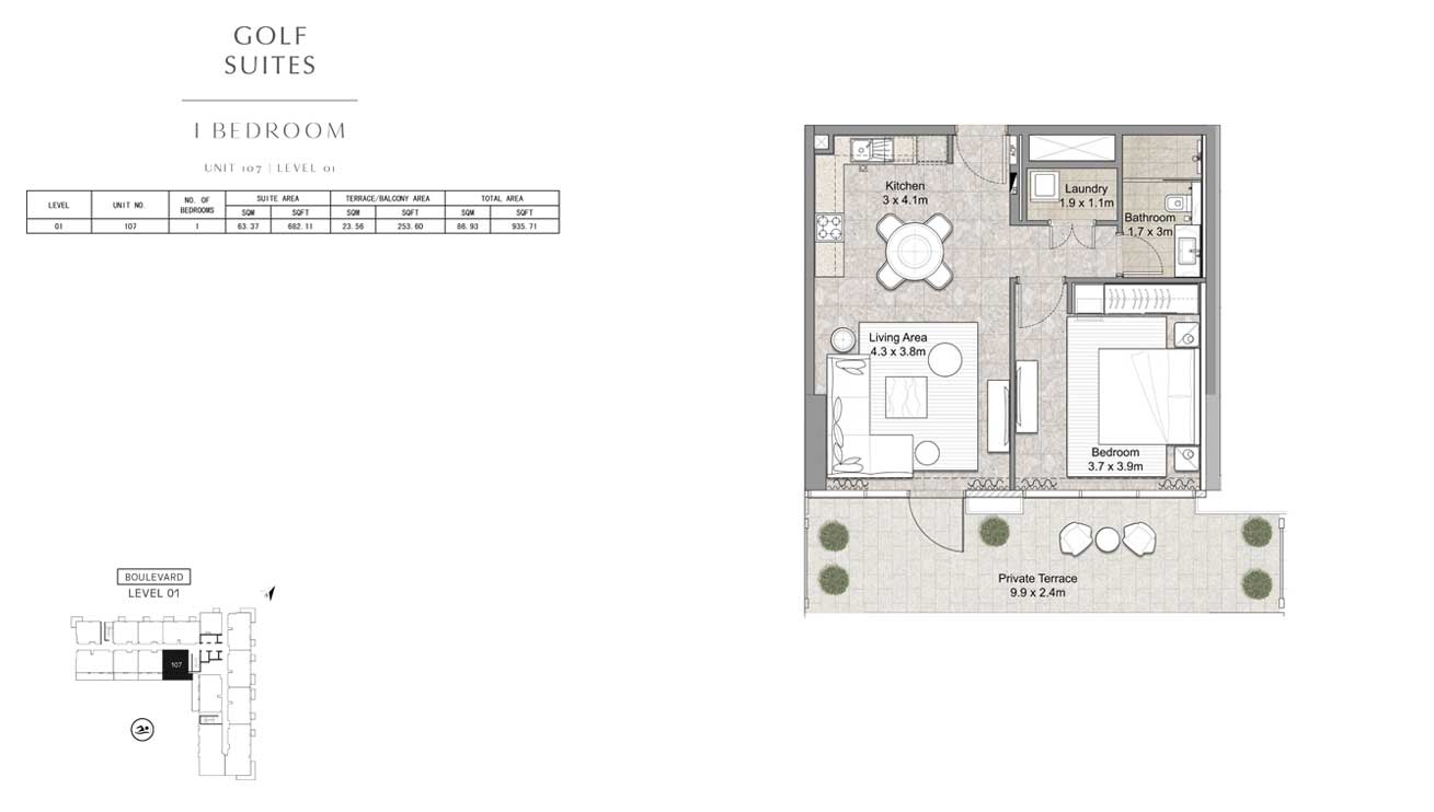 1 Bedroom