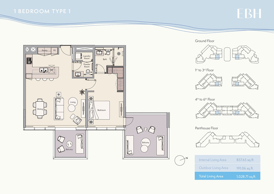1 Bedroom