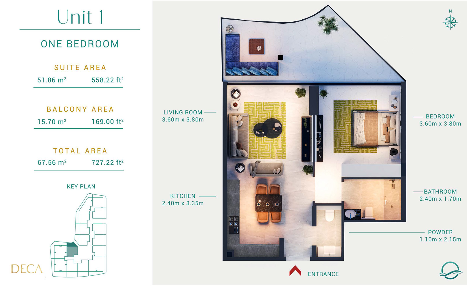 1 Bedroom