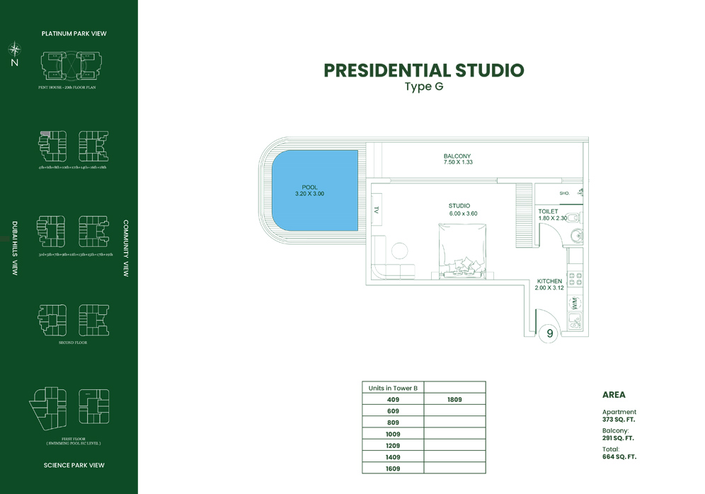 1 Bedroom