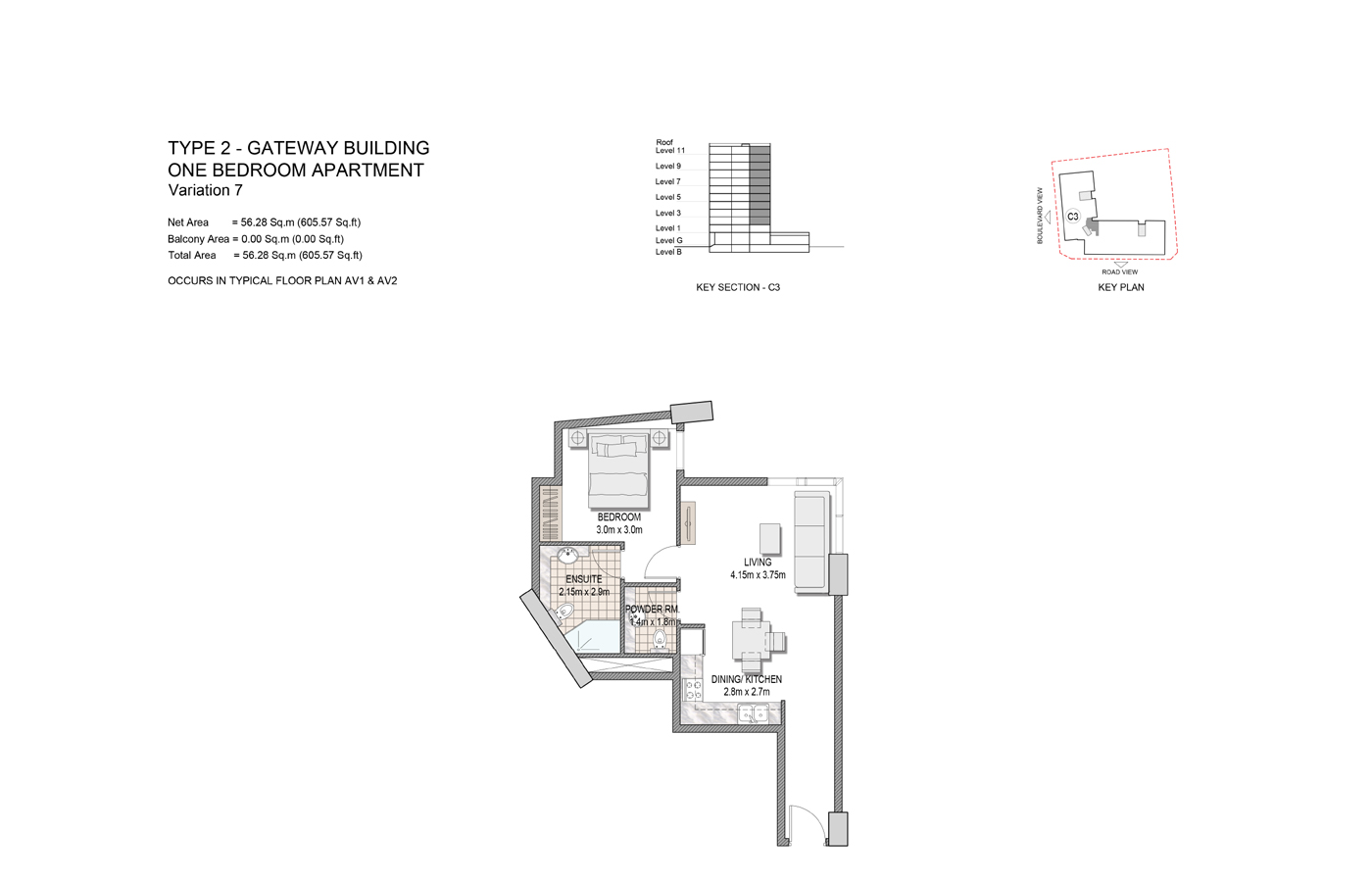 1 Bedroom