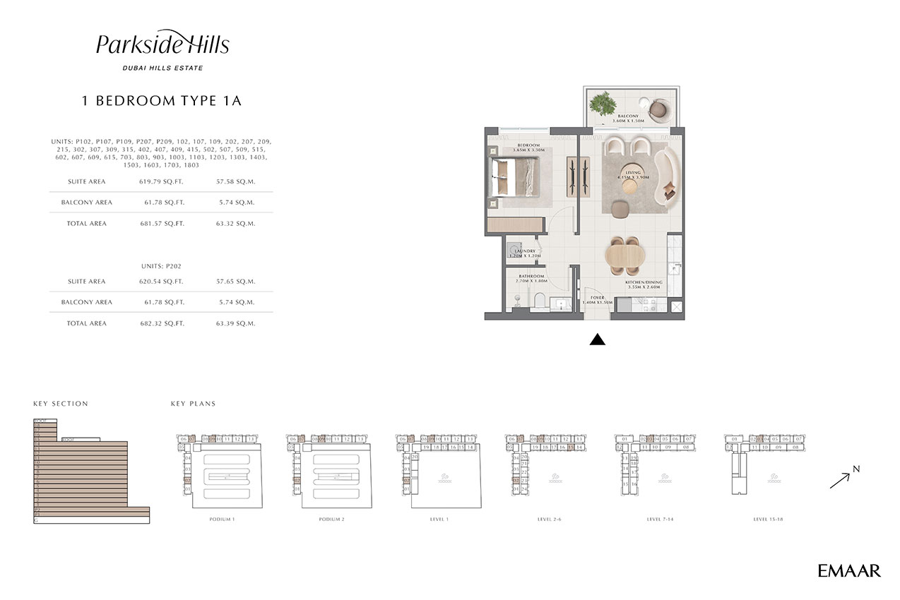 1 Bedroom
