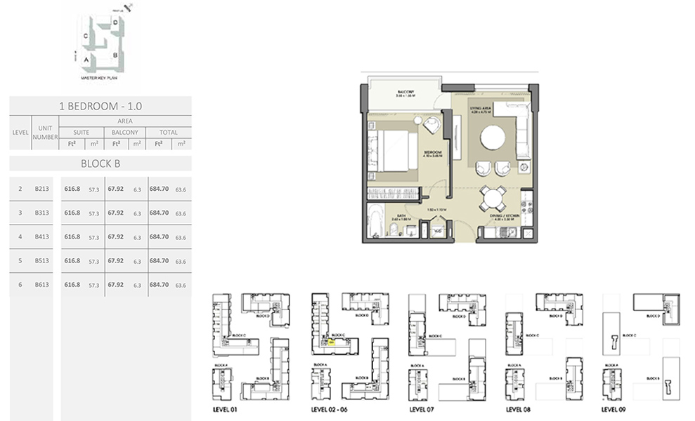 1 Bedroom