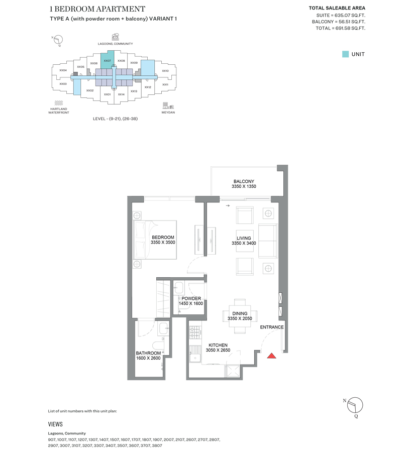 1 Bedroom
