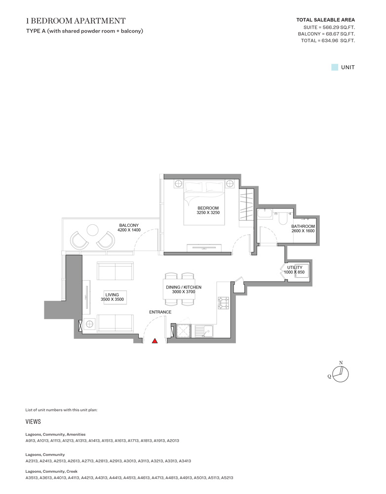 1 Bedroom