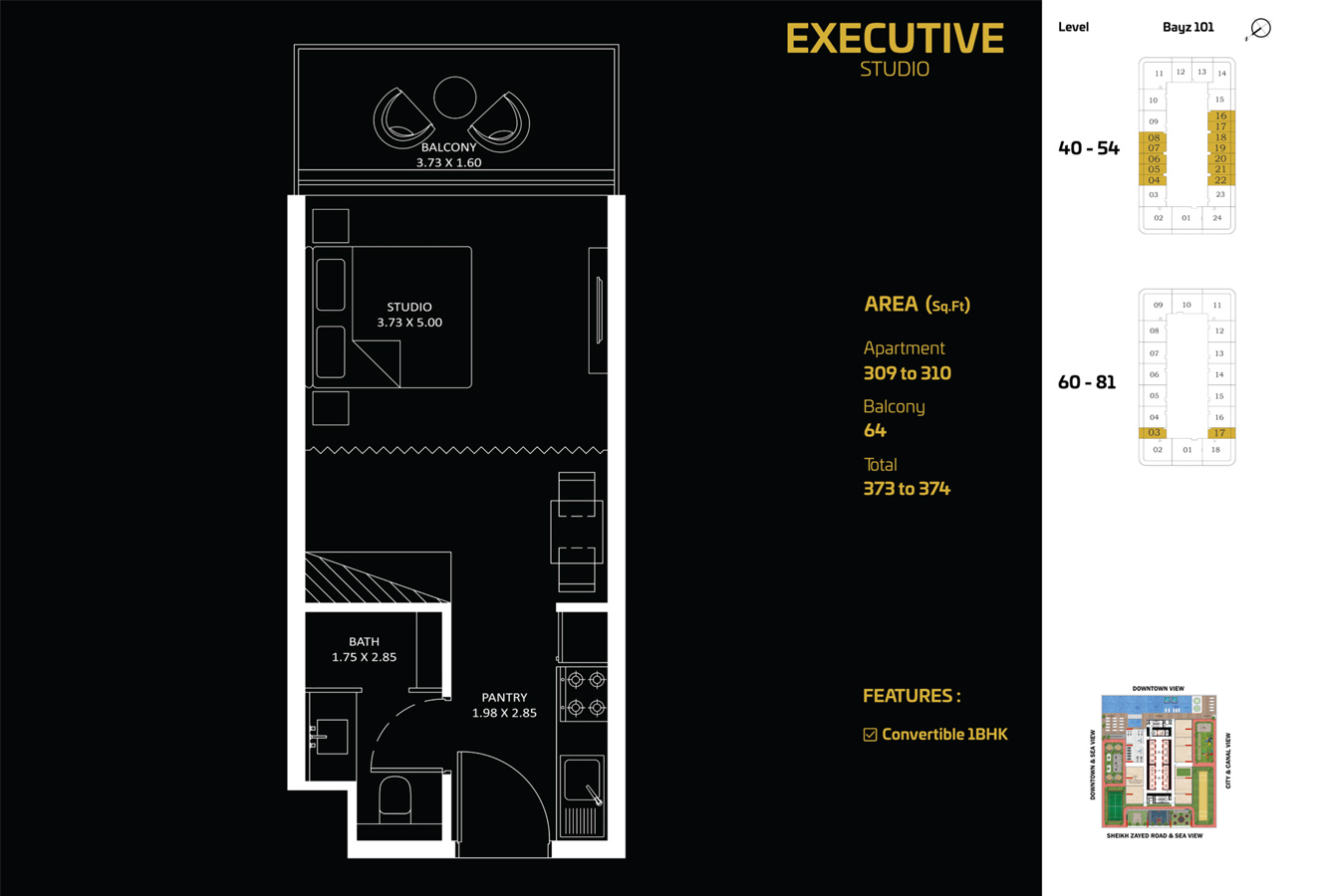 1 Bedroom