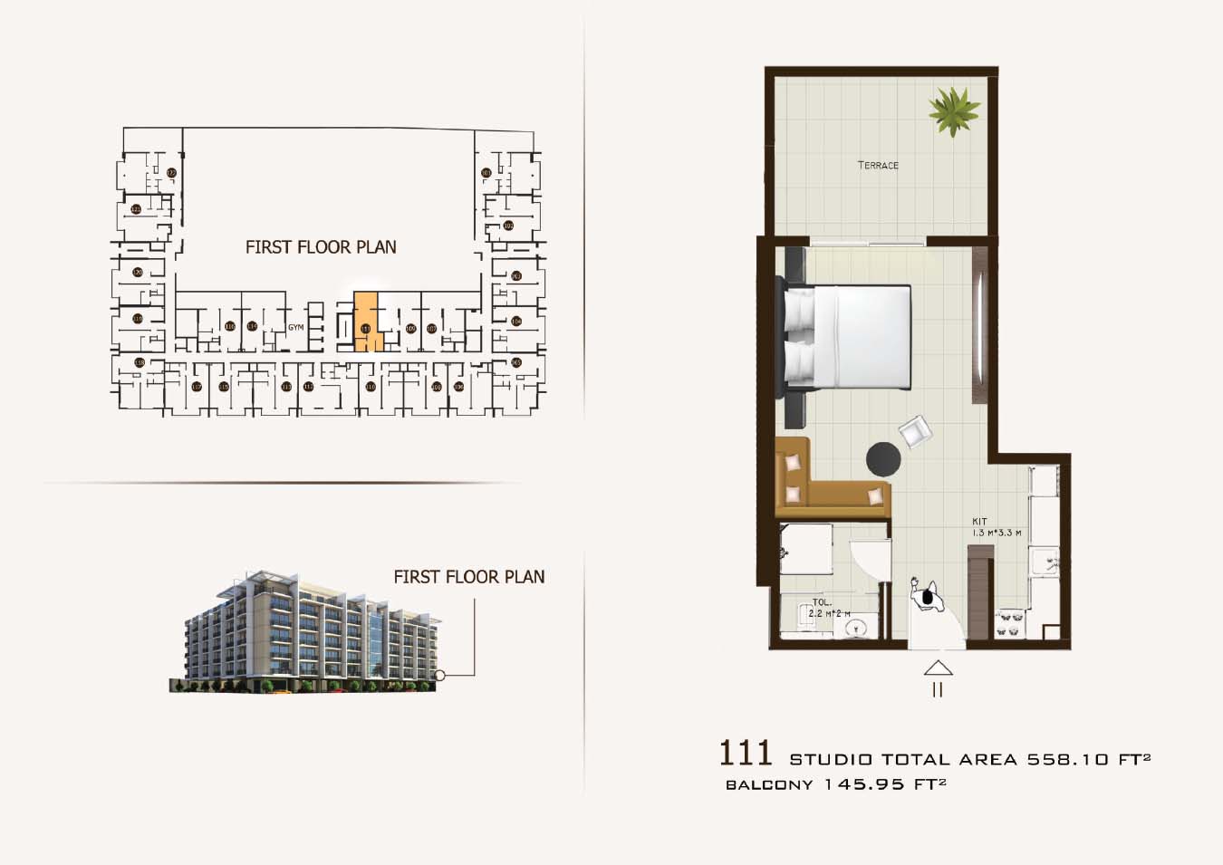 1 Bedroom