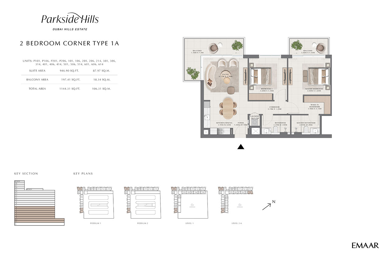 2 Bedroom