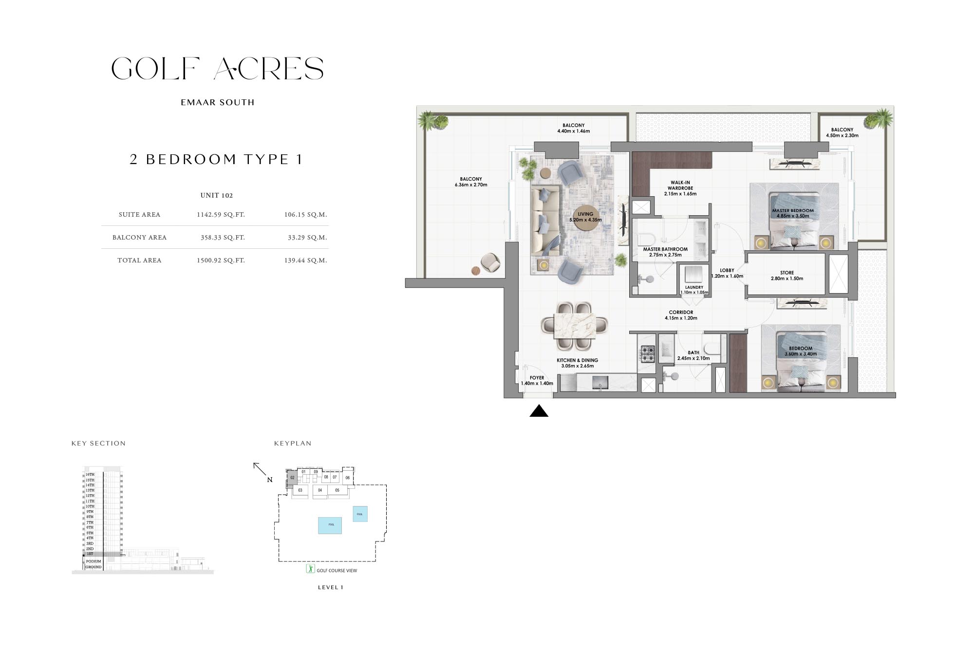 2 Bedroom