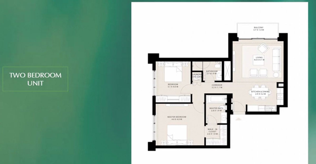 2 Bedroom