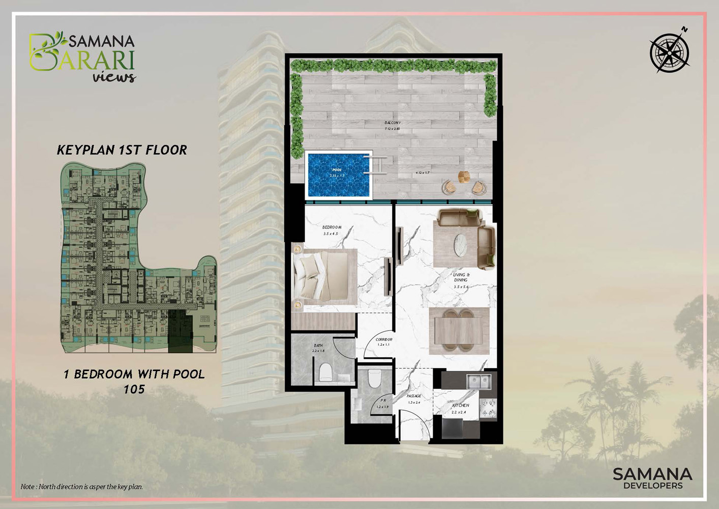 2 Bedroom