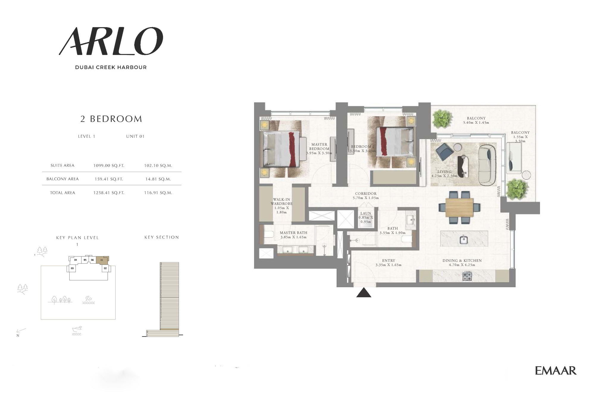 2 Bedroom