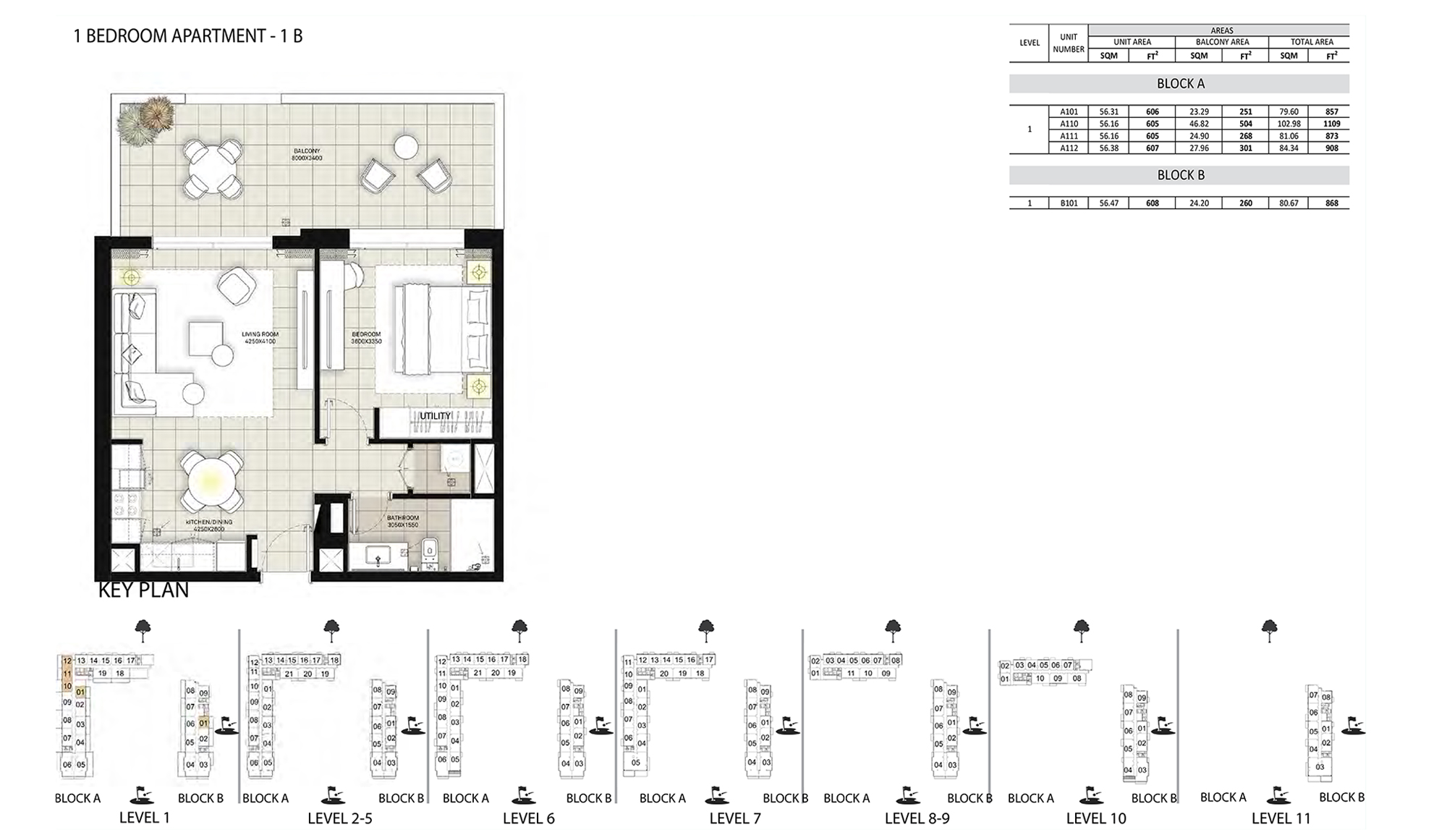 1 Bedroom