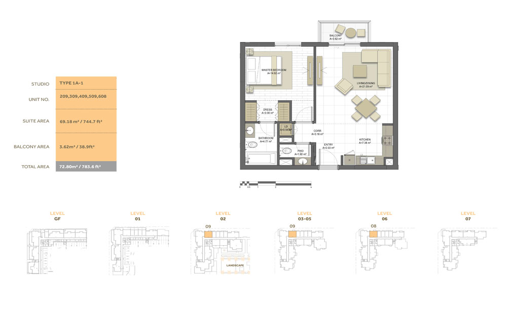 1 Bedroom