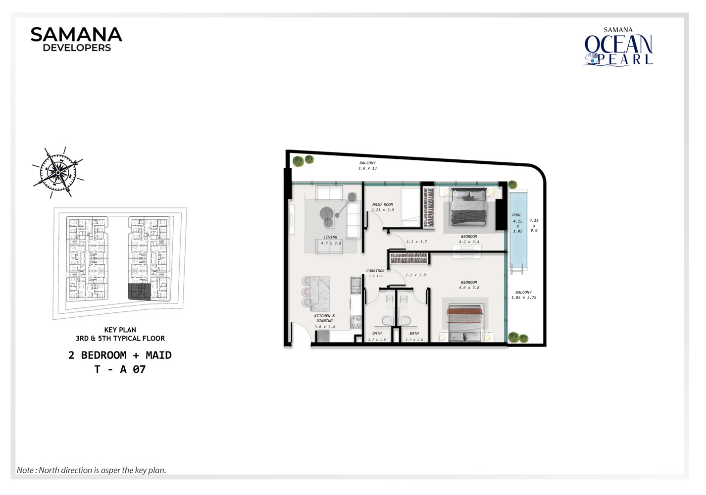 2 Bedroom