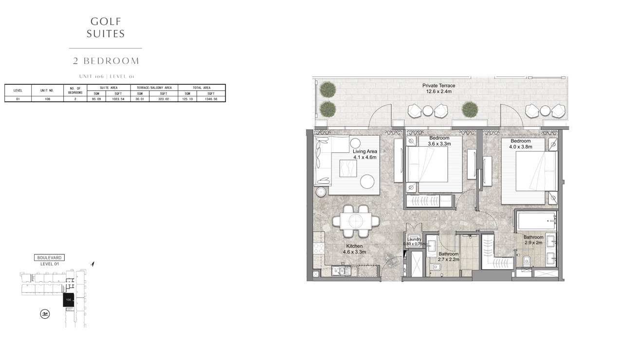 2 Bedroom