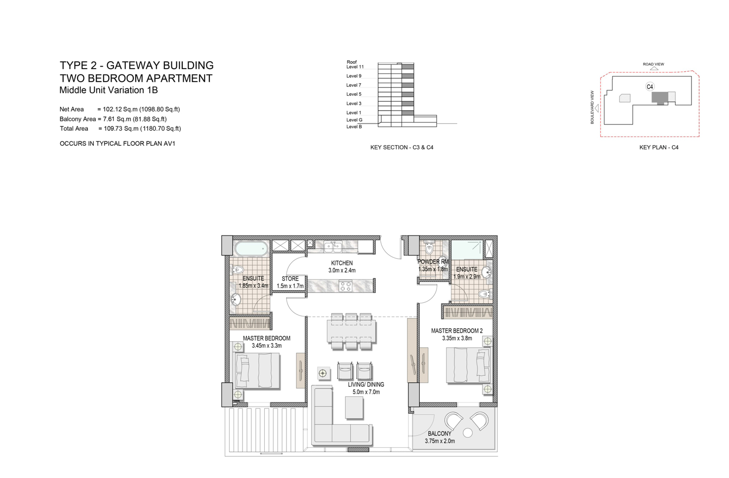 1 Bedroom
