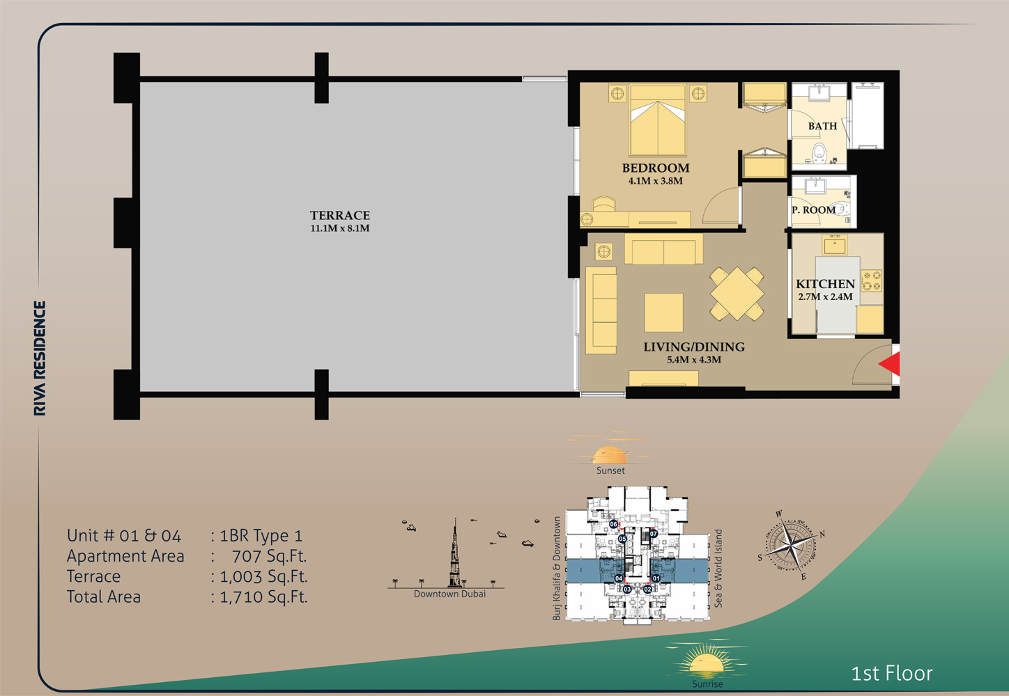 1 Bedroom