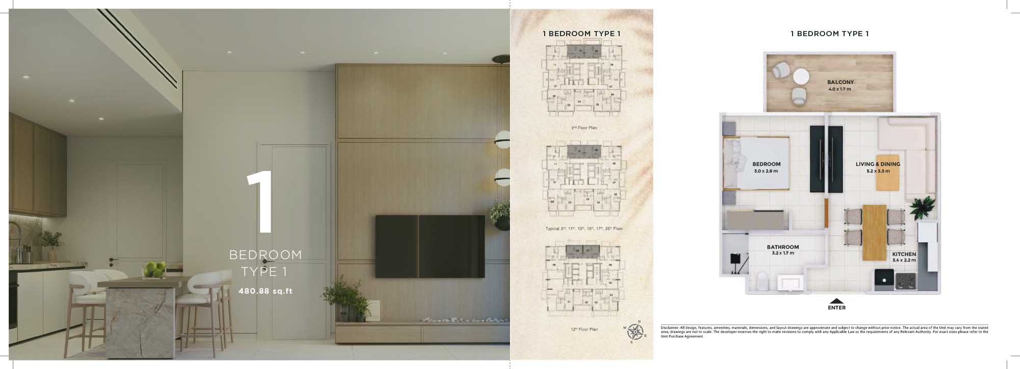 1 Bedroom