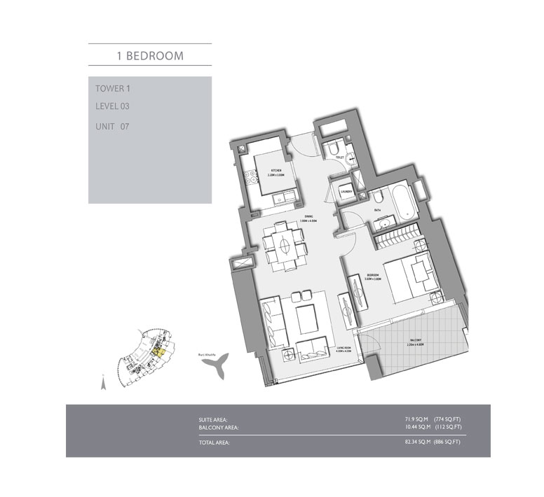 1 Bedroom